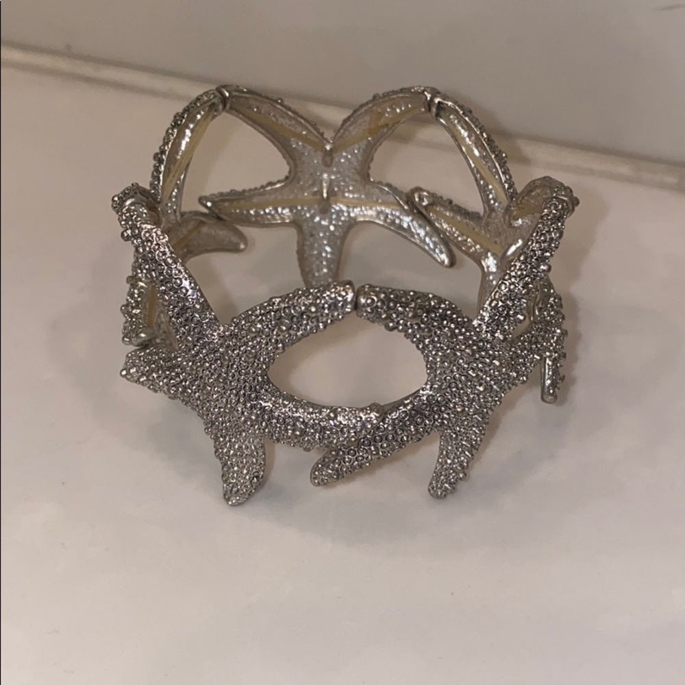 Silver Starfish Bracelet